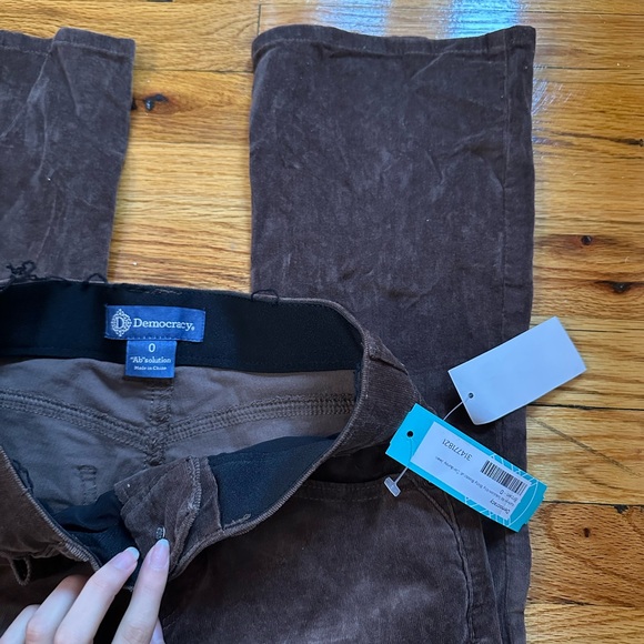 democracy absolution corduroy pant size 0 - Picture 5 of 6